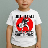 Jiu Jitsu Art of folding clothes while people still in them Toddler T-Shirt
