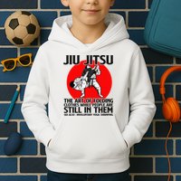 Jiu Jitsu Art of folding clothes while people still in them Kids Hoodie