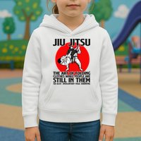 Jiu Jitsu Art of folding clothes while people still in them Kids Hoodie