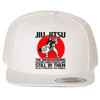 Jiu Jitsu Art of folding clothes while people still in them Wool Snapback Cap