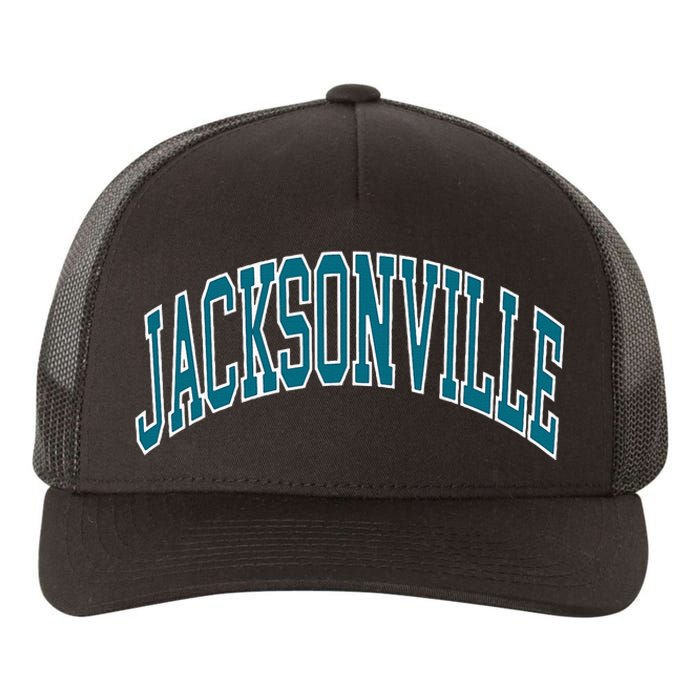 Jacksonville Yupoong Adult 5-Panel Trucker Hat