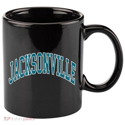 Jacksonville 11oz C Handle Ceramic Mug