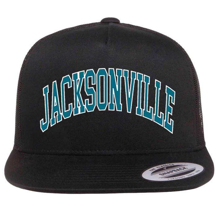 Jacksonville Flat Bill Trucker Hat