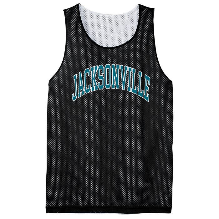 Jacksonville Mesh Reversible Basketball Jersey Tank