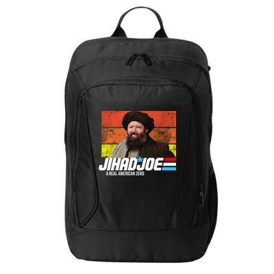 Jhad Joe A Real American Zero Anti Biden Funny City Backpack