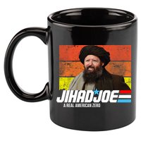 Jhad Joe A Real American Zero Anti Biden Funny 11oz C Handle Ceramic Mug