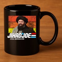 Jhad Joe A Real American Zero Anti Biden Funny 11oz C Handle Ceramic Mug