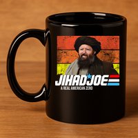 Jhad Joe A Real American Zero Anti Biden Funny 11oz C Handle Ceramic Mug