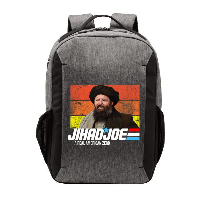 Jhad Joe A Real American Zero Anti Biden Funny Vector Backpack