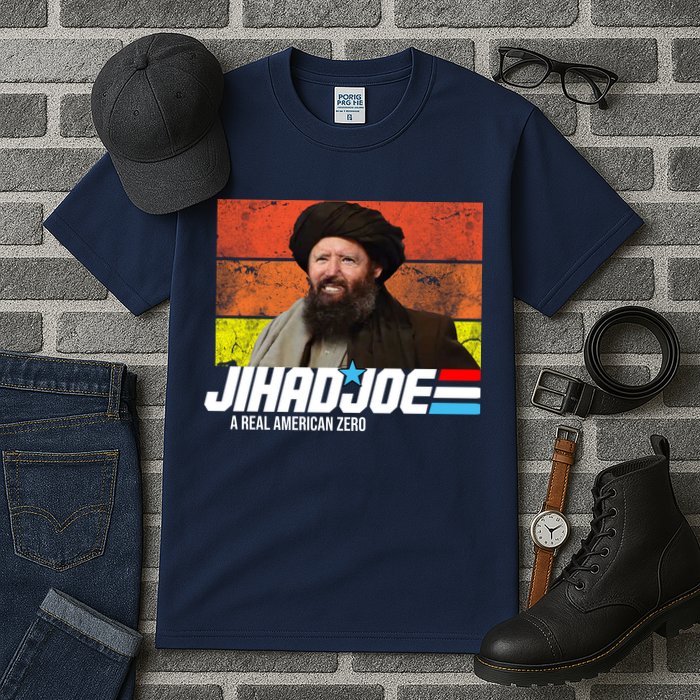 Jhad Joe A Real American Zero Anti Biden Funny Tall T-Shirt