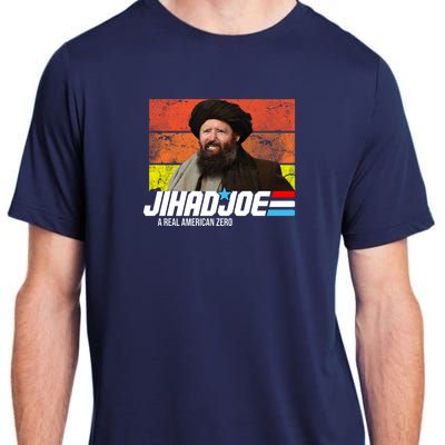 Jhad Joe A Real American Zero Anti Biden Funny Adult ChromaSoft Performance T-Shirt