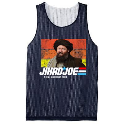 Jhad Joe A Real American Zero Anti Biden Funny Mesh Reversible Basketball Jersey Tank