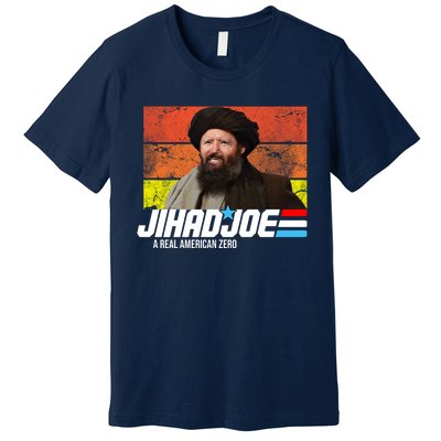 Jhad Joe A Real American Zero Anti Biden Funny Premium T-Shirt