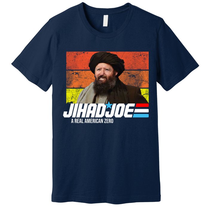 Jhad Joe A Real American Zero Anti Biden Funny Premium T-Shirt