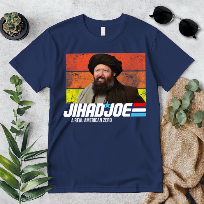 Jhad Joe A Real American Zero Anti Biden Funny Premium T-Shirt