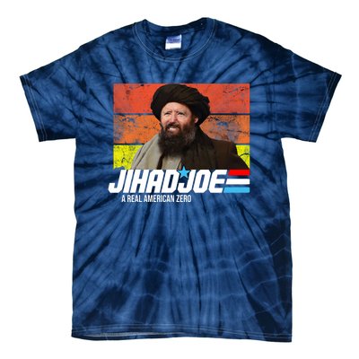 Jhad Joe A Real American Zero Anti Biden Funny Tie-Dye T-Shirt