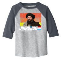 Jhad Joe A Real American Zero Anti Biden Funny Toddler Fine Jersey T-Shirt