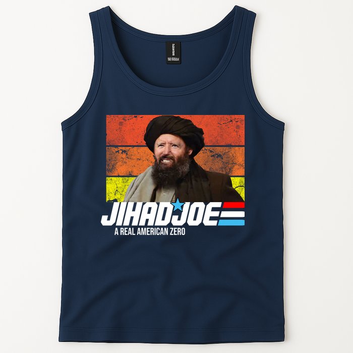 Jhad Joe A Real American Zero Anti Biden Funny Tank Top