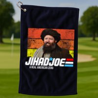 Jhad Joe A Real American Zero Anti Biden Funny Golf Towel