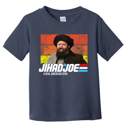 Jhad Joe A Real American Zero Anti Biden Funny Toddler T-Shirt