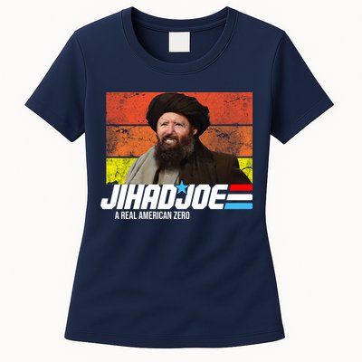 Jhad Joe A Real American Zero Anti Biden Funny Womens T-Shirt