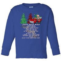 Jingle Joe Biden Xmas Carol Trump Ugly Christmas Sweater Gift Toddler Long Sleeve Shirt