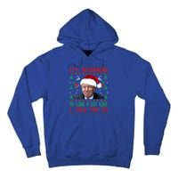 Jingle Joe Biden Xmas Carol Trump Ugly Christmas Sweater Gift Tall Hoodie