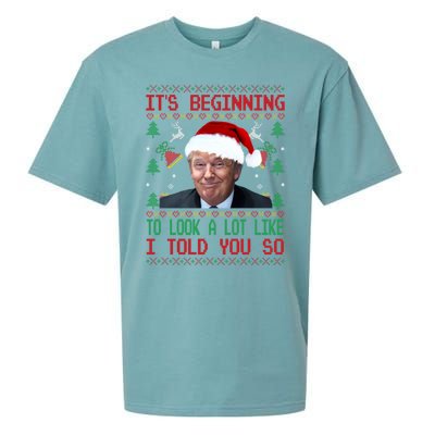 Jingle Joe Biden Xmas Carol Trump Ugly Christmas Sweater Gift Sueded Cloud Jersey T-Shirt