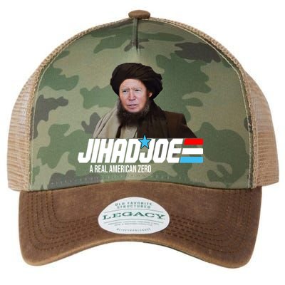 Jhad Joe Biden A Real American Hero Funny Legacy Tie Dye Trucker Hat