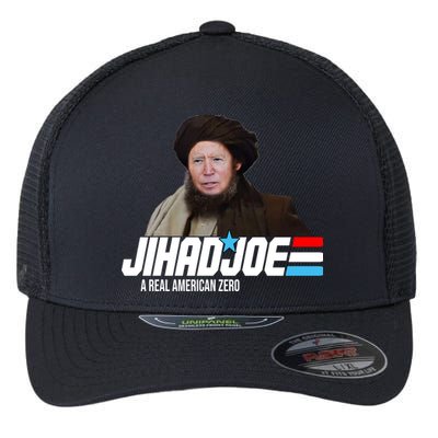 Jhad Joe Biden A Real American Hero Funny Flexfit Unipanel Trucker Cap