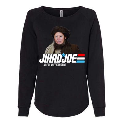 Jhad Joe Biden A Real American Hero Funny Womens California Wash Sweatshirt