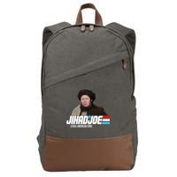 Jhad Joe Biden A Real American Hero Funny Cotton Canvas Backpack