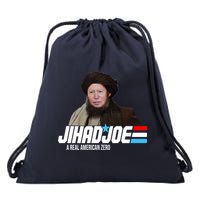 Jhad Joe Biden A Real American Hero Funny Drawstring Bag