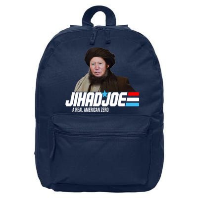 Jhad Joe Biden A Real American Hero Funny 16 in Basic Backpack