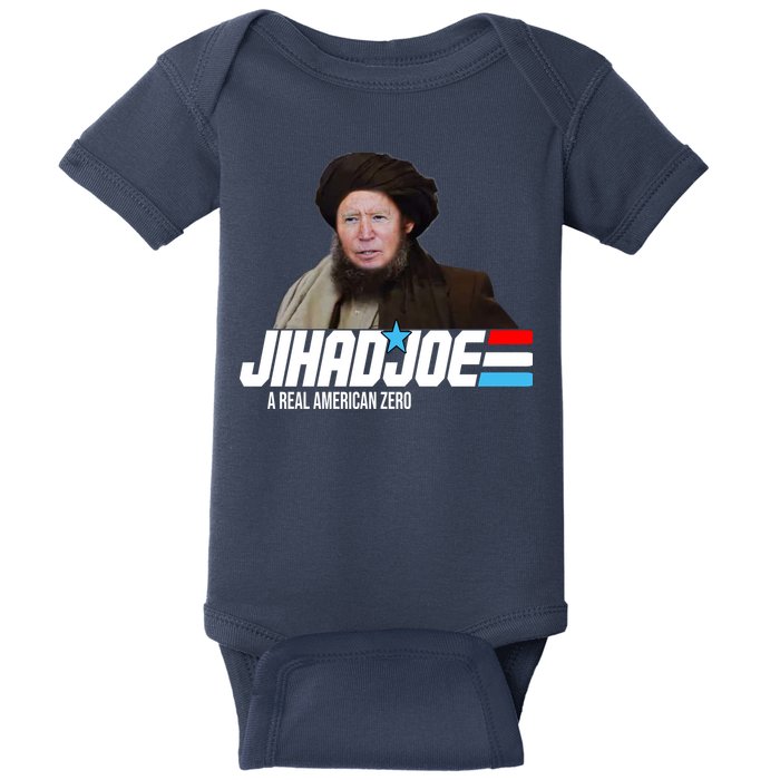 Jhad Joe Biden A Real American Hero Funny Baby Bodysuit