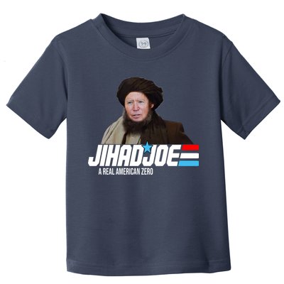Jhad Joe Biden A Real American Hero Funny Toddler T-Shirt