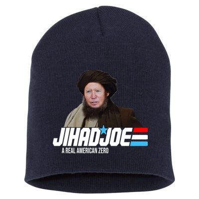 Jhad Joe Biden A Real American Hero Funny Short Acrylic Beanie