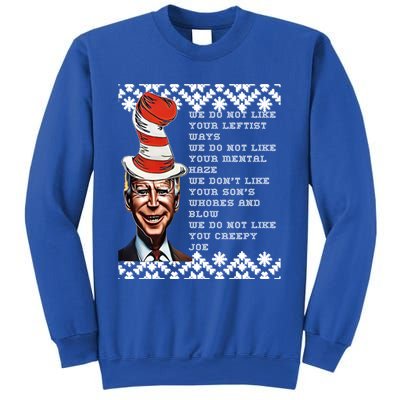 Jingle Joe Biden Xmas Rhyme Trump 1 Ugly Christmas Sweater Gift Sweatshirt