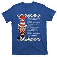 Jingle Joe Biden Xmas Rhyme Trump 1 Ugly Christmas Sweater Gift T-Shirt