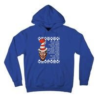 Jingle Joe Biden Xmas Rhyme Trump 12 Ugly Christmas Sweater Gift Tall Hoodie