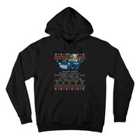 Jingle Joe Biden Funny Santa Trump Ugly Christmas Sweater Hoodie