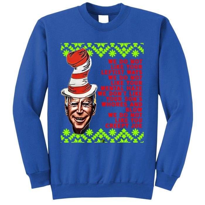 Jingle Joe Biden Xmas Rhyme Trump 36 Ugly Christmas Sweater Gift Sweatshirt