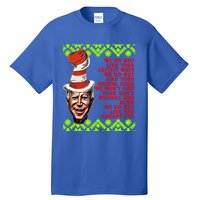 Jingle Joe Biden Xmas Rhyme Trump 36 Ugly Christmas Sweater Gift Tall T-Shirt