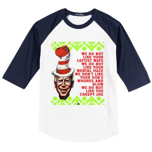 Jingle Joe Biden Xmas Rhyme Trump 36 Ugly Christmas Sweater Gift Baseball Sleeve Shirt