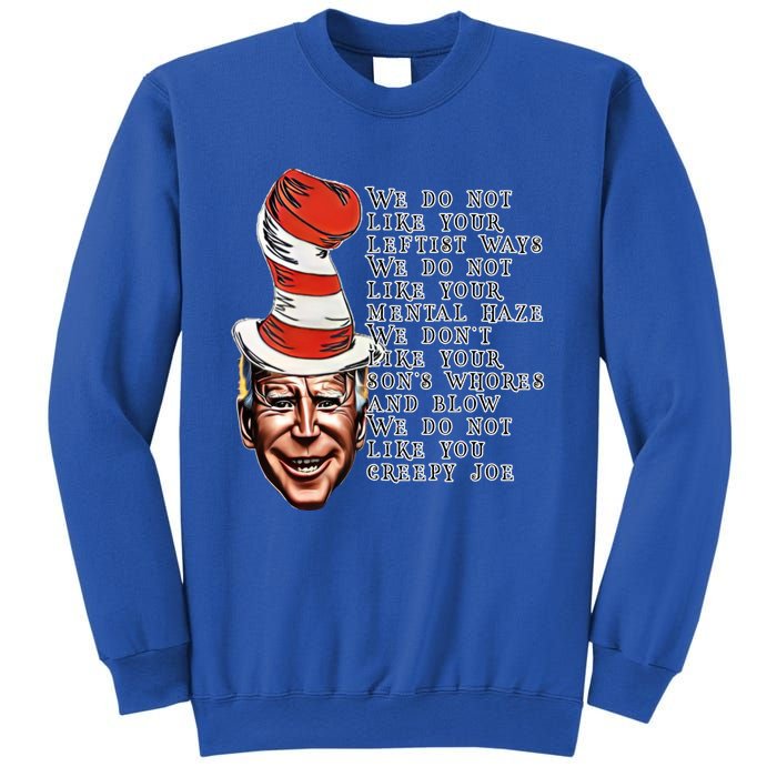 Jingle Joe Biden Xmas Rhyme Trump Ugly Christmas Sweater Gift Sweatshirt