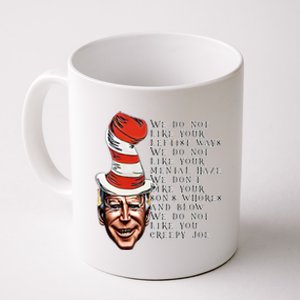 Jingle Joe Biden Xmas Rhyme Trump Ugly Christmas Sweater Gift Coffee Mug