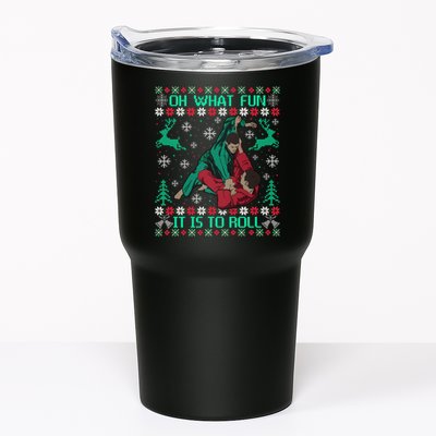 Jiu Jitsu Bjj Ugly Christmas Sweater Mma Funny Xmas Sweater Tumbler