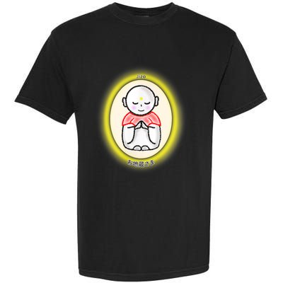 Jizo Japanese Bodhisattva Graphic Design Garment-Dyed Heavyweight T-Shirt