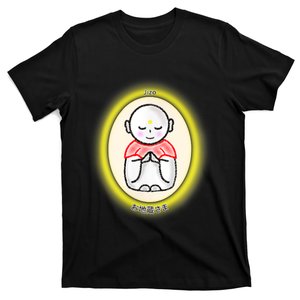 Jizo Japanese Bodhisattva Graphic Design T-Shirt