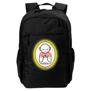 Jizo Japanese Bodhisattva Graphic Design Daily Commute Backpack